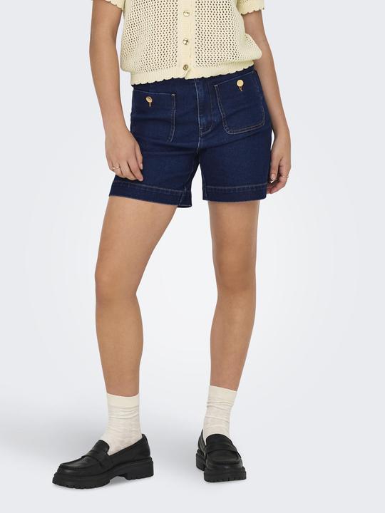 Actual product image Only ONLMADELINE Hohe Taille Normal geschnitten Jeans-Shorts Jeans-Shorts (S)