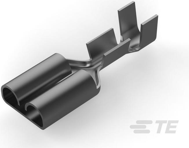 Produktbild TE Connectivity FF 250 REC 22-18AWG TPBR Terminals.250, Packung à 10 Stück