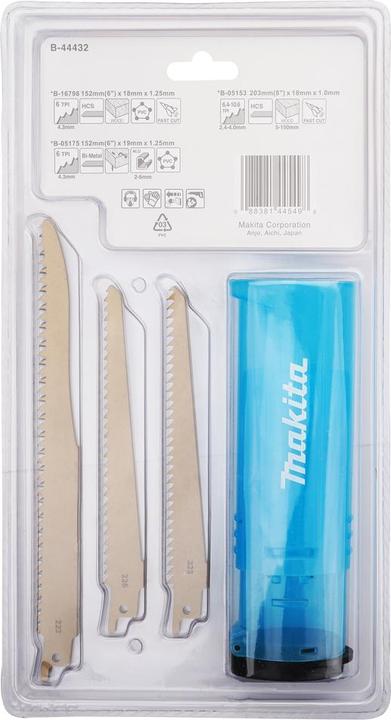 Produktbild Makita Reciprosägeblatt Sortiment A