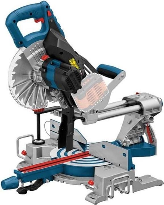 Bosch Professional Scie pendulaire à onglet à accu BOSCH Click+Go GCM 18V-216 D BITURBO