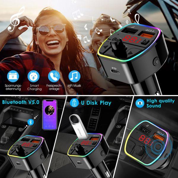 Immagine prodotto Maxtrack Sistema vivavoce FM Bluetooth