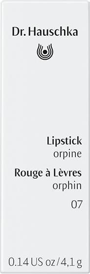 Valeurs nutritives et ingrédients Dr. Hauschka Rouge à lèvres 07 orpine 4.1 g (07 Orpine)