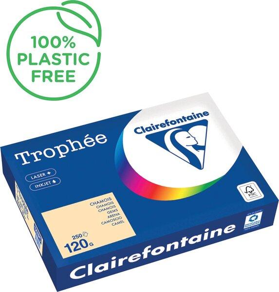 Actual product image Clairefontaine Universal paper, coloured (120 g/m², 250 x, A4)
