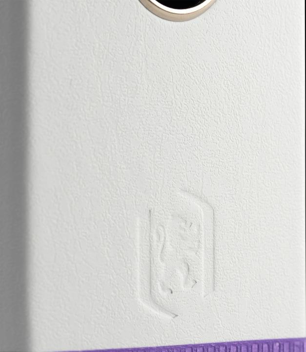 Actual product image Elba Folder myColour, spine width: 80 mm, white-purple DIN A4, outside cover (A4, 80 mm, 1 Piece)
