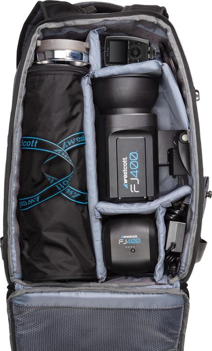 Image du produit Westcott FJ400 Strobe 1-Light Backpack Kit with FJ-X2m and Octa-S (400 W, Set)