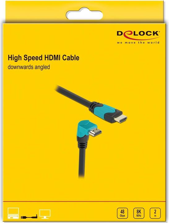 Actual product image Delock High Speed HDMI Cable (2 m, HDMI)