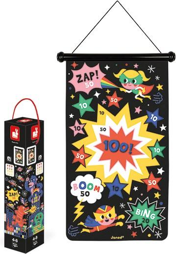 Image du produit Sophie la girafe Jeu de fléchettes magnétique Superhéros