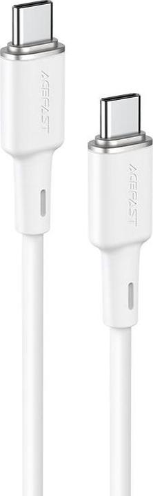 Actual product image Acefast cable USB Type C - USB Type C 1.2m, 60W (20V / 3A) white (C2-03 white) (1.20 m, USB 2.0, 60 W)