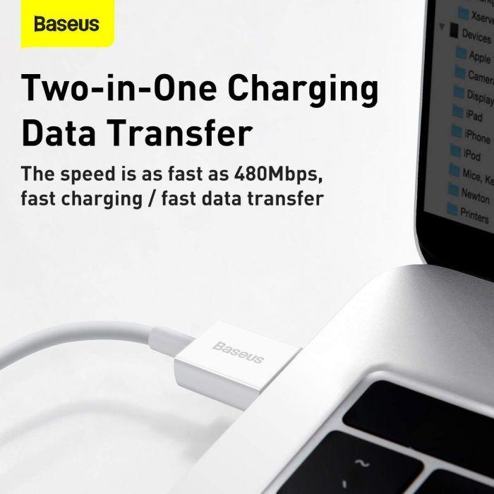 Produktbild Baseus USB A – USB C (1 m, USB 2.0, 66 W)