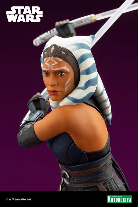 Actual product image Kotobukiya Star Wars The Mandalorian statuette PVC ARTFX 1/10 Ahsoka Tano 19 cm