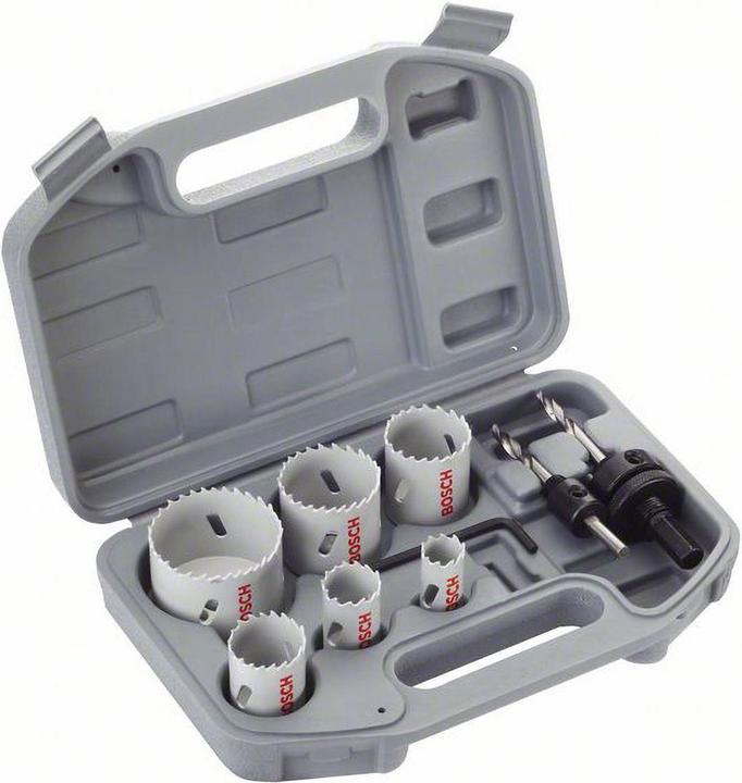 Bosch Professional Zubehör Jeu de scies cloches (24, 27, 32, 35, 40, 52 mm)