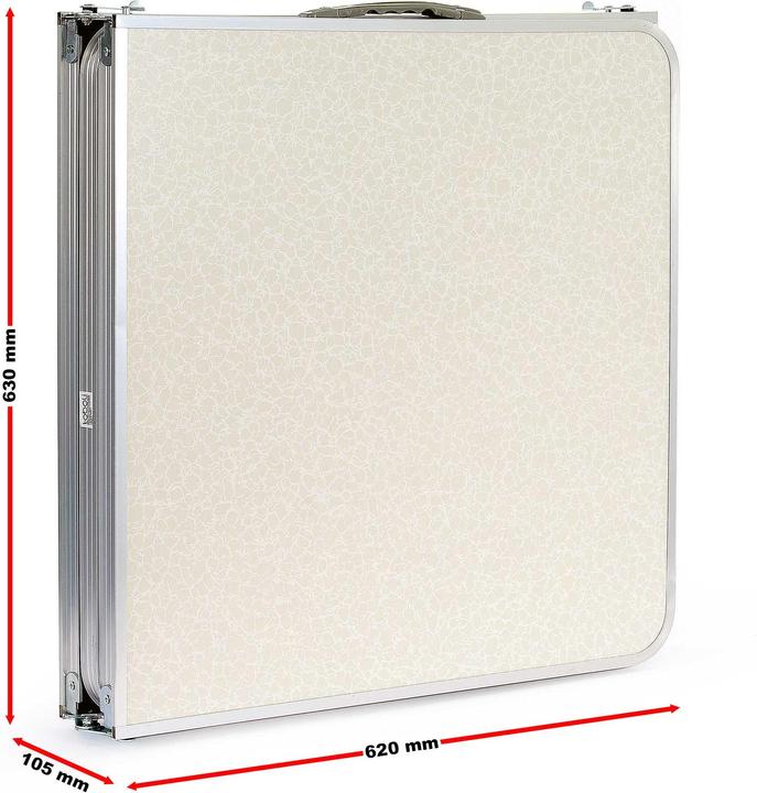 Produktbild Wiltec Toboli Campingtisch klappbar 180x60x70cm höhenverstellbar Klapptisch Camping