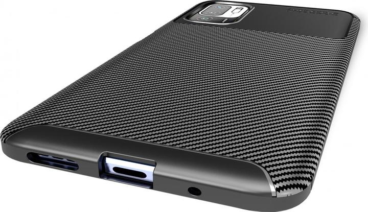 Produktbild Screenguard Xiaomi Redmi Note 10 5G Hülle Carbon Design TPU Case (Xiaomi Redmi Note 10 5G)