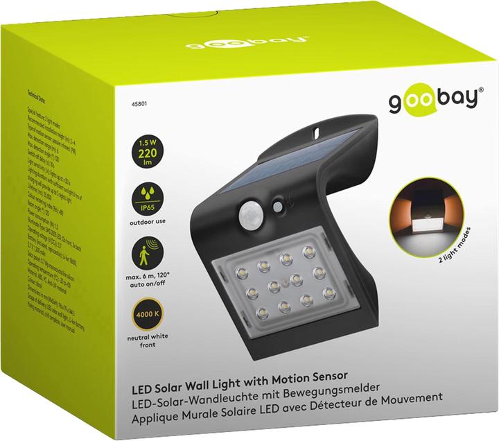 Produktbild Goobay LED Solar (220 lm, IP65)