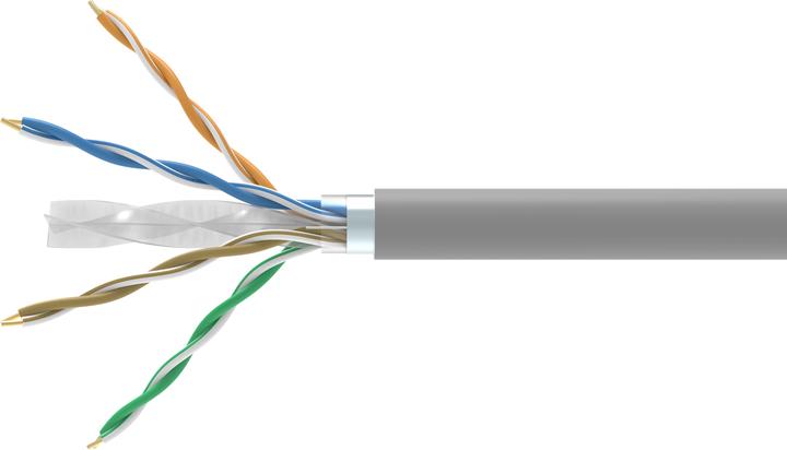 Actual product image equip Instal.cable Cat6 F/UTP Eca 305.00m grey LS (F/UTP, CAT6, 305 m)
