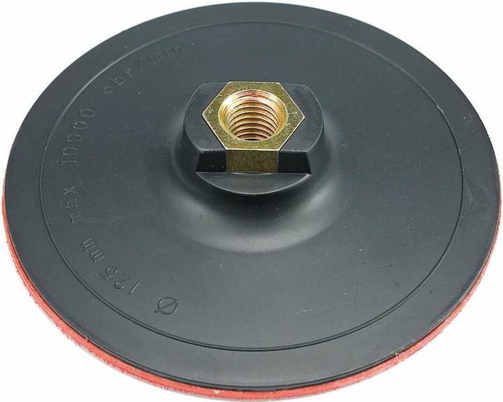 Image du produit Toya Plateau de polissage/ponçage M14 x 125 mm Velcro