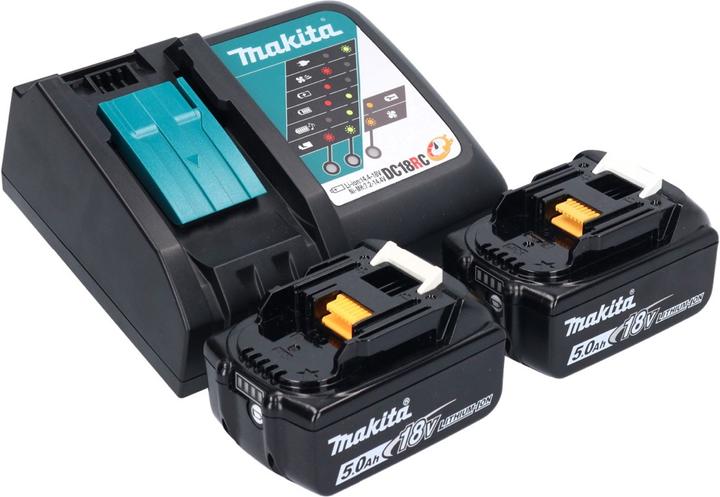 Produktbild Makita DSS 610 RTJ Akku Handkreissäge 18 V 165 mm + 2x Akku 5,0 Ah + Ladegerät + Makpac