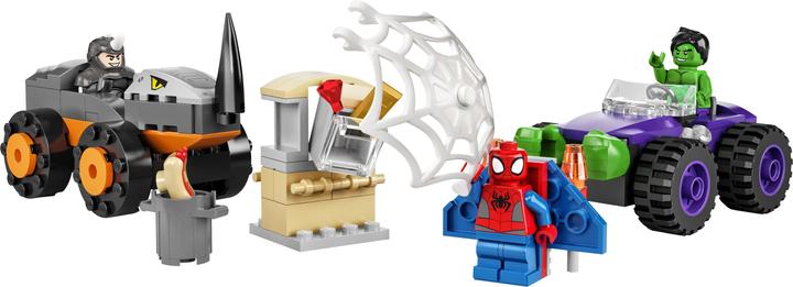 Produktbild LEGO Hulks und Rhinos Truck-Duell (10782, LEGO Marvel)