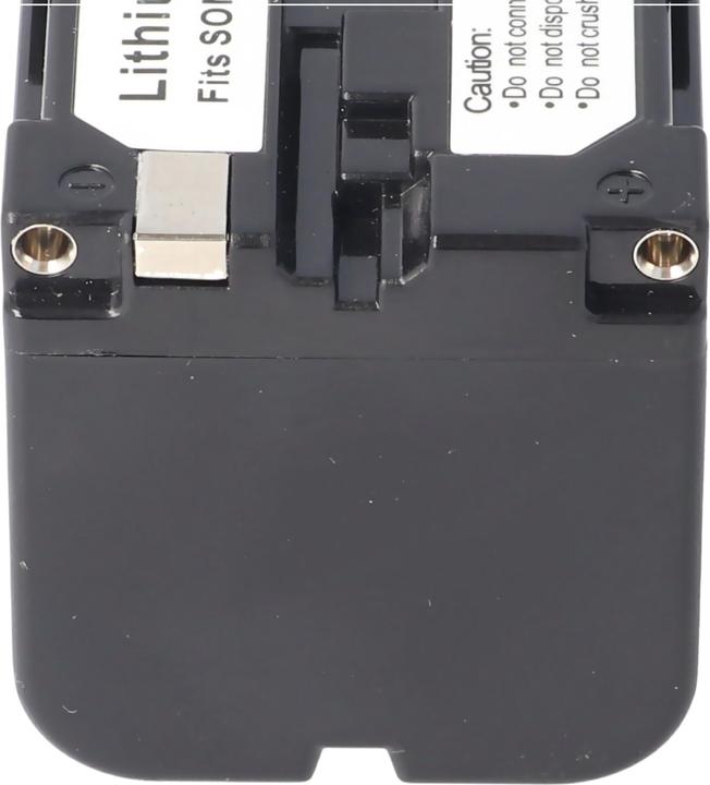 Actual product image AccuCell Akku Sony NP-F750, NP-F770, NP-F550, NP-F530, NP-F330, NP-F570 (Camera battery)
