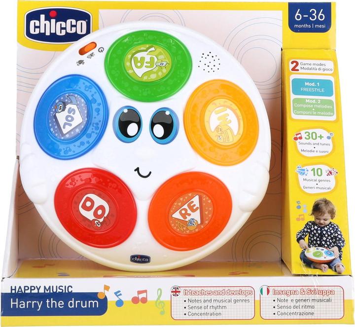 Image du produit Chicco Harry le batteur (Allemand, Espagnol, Français, Néerlandais, Italien, Portugais, Anglais)