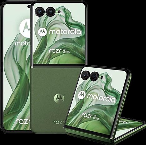 Produktbild Motorola Razr 50 Ultra (512 GB, Spring Green, 6.90", SIM + eSIM, 50 Mpx, 5G)