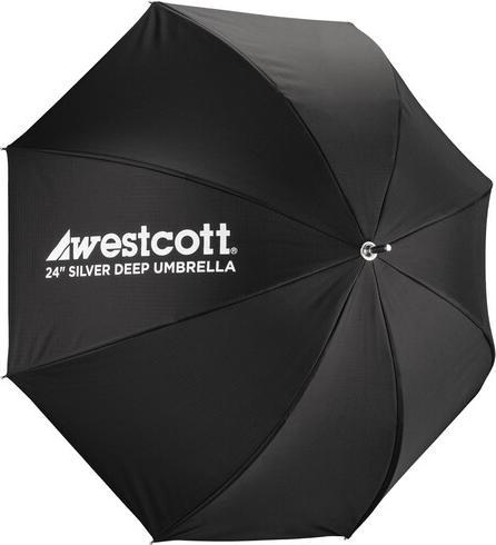 Actual product image Westcott Deep Umbrella Zilver Bounce (24") (Umbrella)