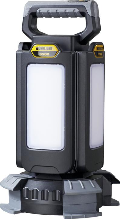 Steffen WORKLIGHT Faretto LED 4x30W stativo telescopico Cavo da 3 m (14000 lm)