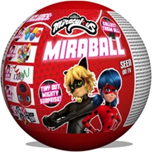Actual product image Miraculous Miraball Kwami Plush - Assorteret, 1 styk