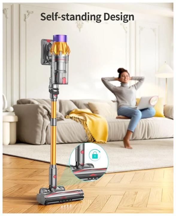 Actual product image Honiture X7 Stick hoover - Cordless - Bagless - Flexible brush (X7)
