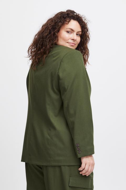 Actual product image Fransa Plus Size Selection - FPLEA BLA 1 - Blazer - 20612792 (54)