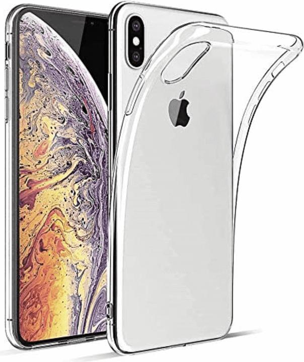 Actual product image Ferryxpress Transparent Hard Case Cover for iPhone XS Max (Apple iPhone XS Max)