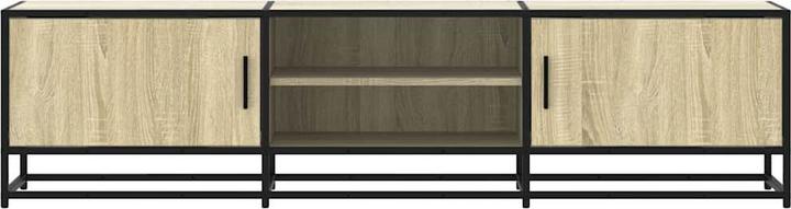 Produktbild VidaXL TV Schrank Lowboard Fernsehschrank Fernsehtisch TV Möbel Sonoma-Eiche (160 x 35 x 41 cm)