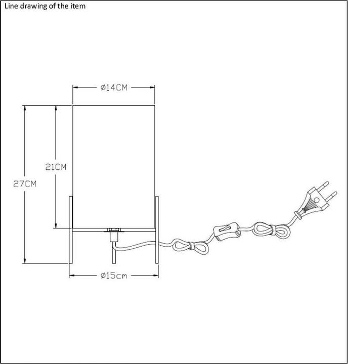 Produktbild Lucide Steffie (E27)