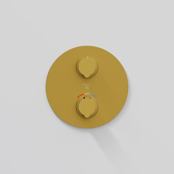 Actual product image Steinberg series 100 shower / bath faucet, ready-mounted set, concealed, two consumers, 10041333