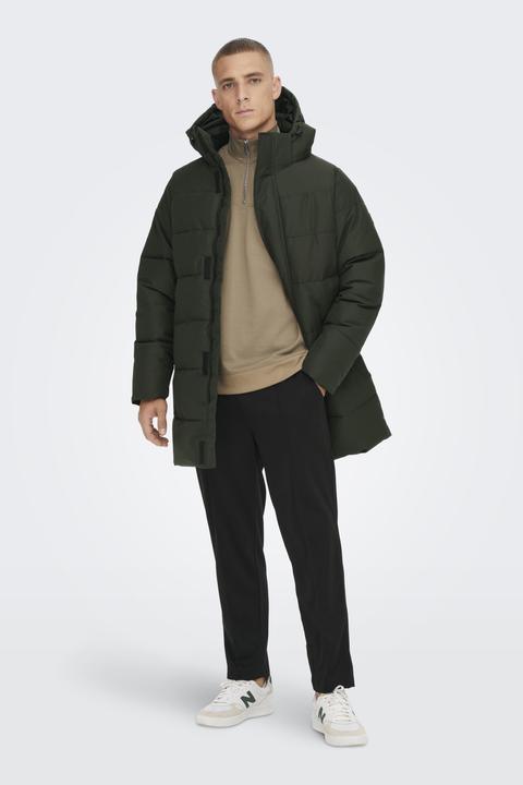 Immagine prodotto Only & Sons Giacca lunga trapuntata (M)