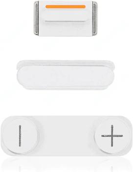 Immagine prodotto Ferryxpress Pulsanti rigidi - Set di pulsanti rigidi compatibili per iPhone 5S / SE (2016) (Potenza: (Sudario, iPhone 5S, iPhone SE)
