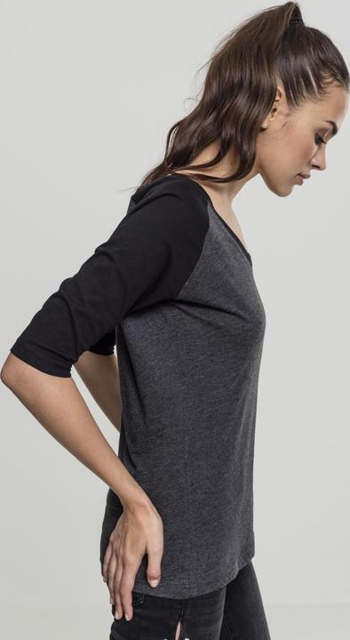 Produktbild Urban Classics Ladies 3/4 Contrast Raglan Tee (S)