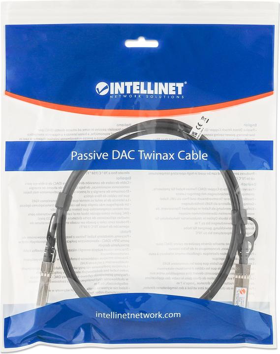 Produktbild Intellinet SFP+ 10G Passives DAC Twinax-Kabel 2,0m MSA-konf. (3 m, USB 2.0)