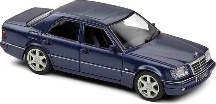 Actual product image Solido 1:43 Mercedes-Benz W124 E60 AMG blue