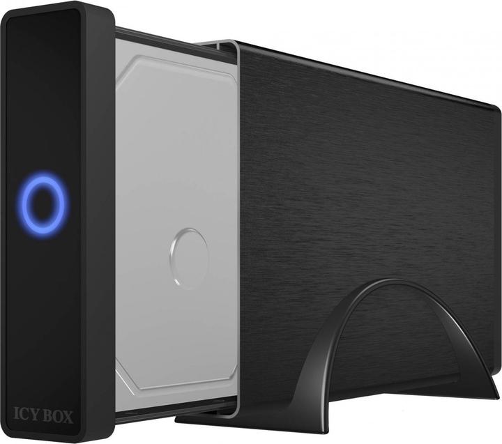 Actual product image Icy Box ICY BOX enclosure for 1x HDD with LED ring, IB-377-C31 (3.5")