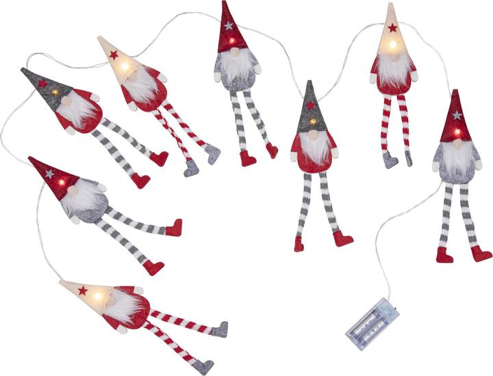 Produktbild Star Trading LED-Lichterkette Alf, Indoor, Warmweiss, Rot (0.07 m)