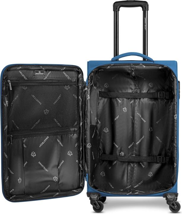 Actual product image Smartbox Edition 04 4-wheel suitcase set, 3-piece with stretch fold (209 l, XL (from 140l))