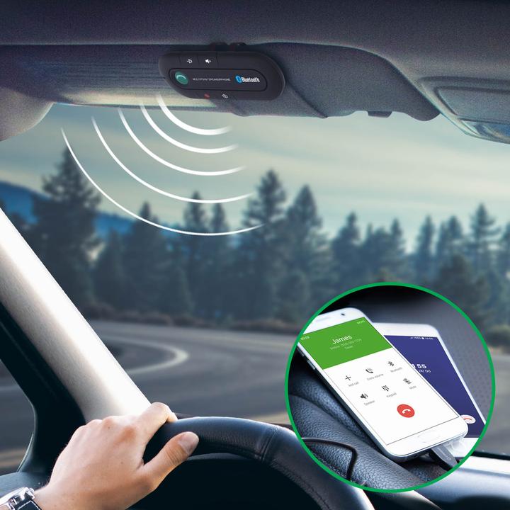 Image du produit Avizar Kit mains libres Bluetooth pour voiture