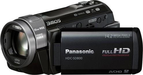 Panasonic HDC-SD800, FullHD, Flash, 12x Zoom, Schwarz (12 x)