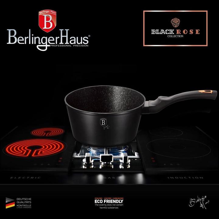 Produktbild BerlingerHaus GRANITE POT 16cm Black ROSE BH-1637 (Aluminium)