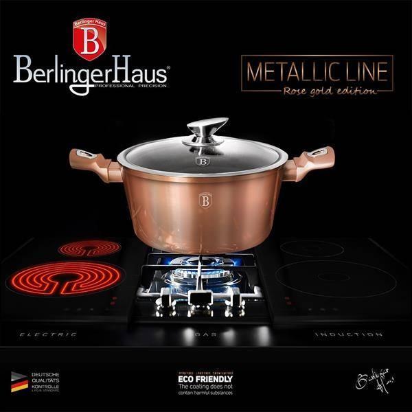 Image du produit BerlingerHaus Granite Pot Set Berlinger House Rose Gold Bh-6151 (Ensemble de casseroles et de poêles de cuisson, Aluminium)