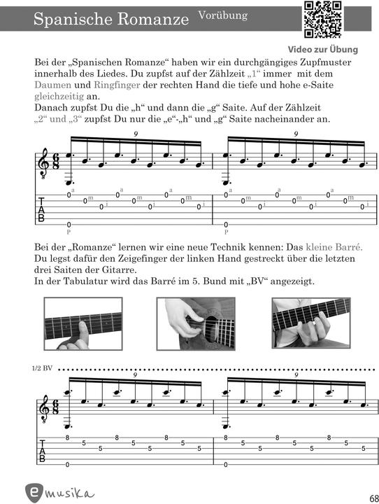 Produktbild Schmidt:Gitarre lernen - umfangreiches (Deutsch, Jonah Schmidt, emusika Verlag, 2024)