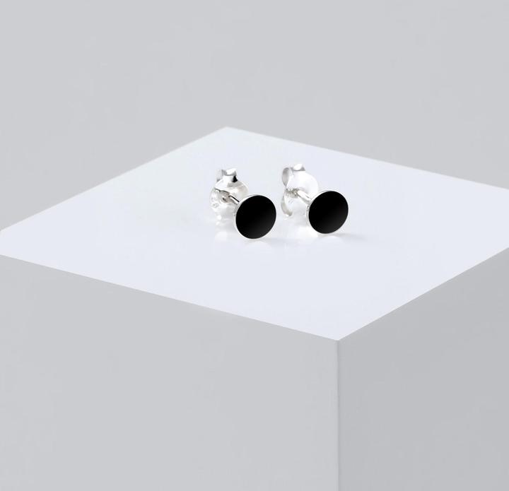 Image du produit Elli Basic Stecker mit Emaille (Argent Sterling)