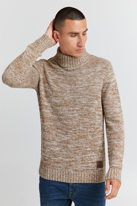 Actual product image Solid Philaremo Men's Roll Neck Jumper Turtleneck Made Of 100% Cotton (XXL)