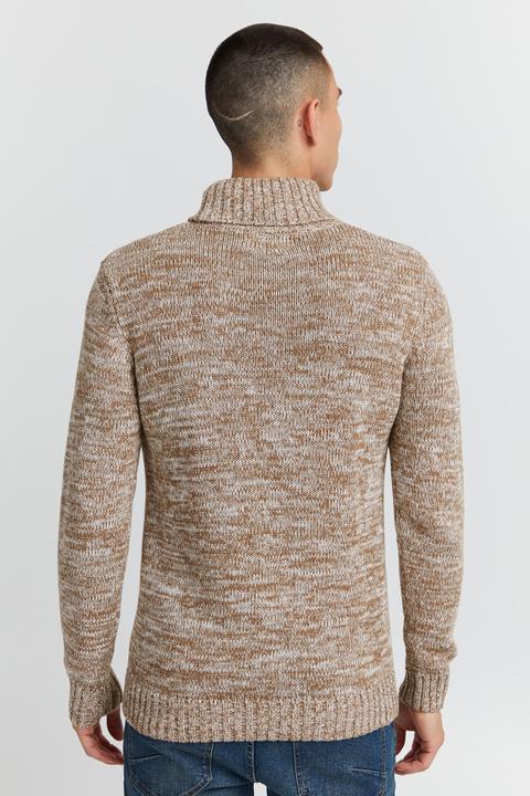 Actual product image Solid Philaremo Men's Roll Neck Jumper Turtleneck Made Of 100% Cotton (XXL)